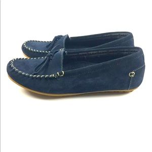 L.L. Bean Suede Loafers Blue - Women’s Size 8M